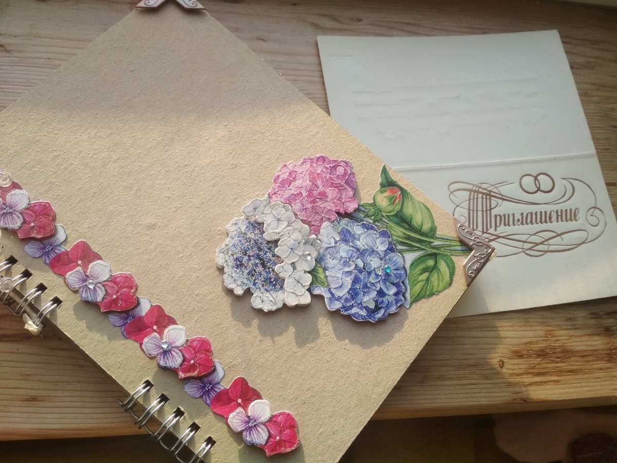 На снимке: альбом, изготовленный дочерью на 25-летний юбилей, и случайно сохранившееся приглашение на свадьбу (1990 год). Фото из личного архива автора