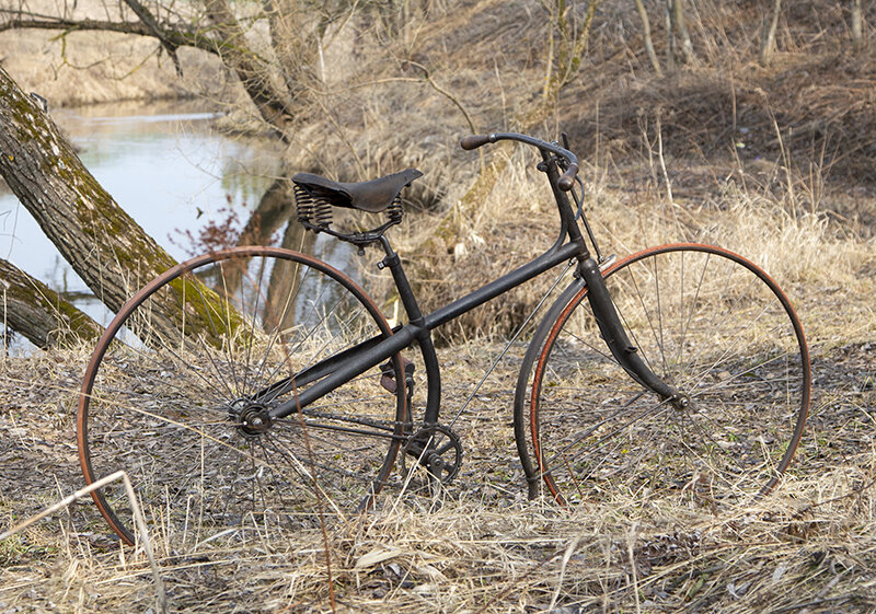 Велосипед Peugeot Freres 1889 года изготовления из коллекции  Веломузея Андрея Мятиева.