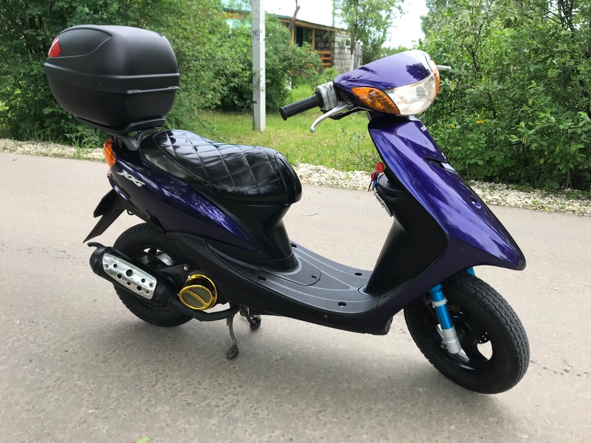 Краткий обзор Yamaha Jog CoolStyle | Japan Scooters | Дзен