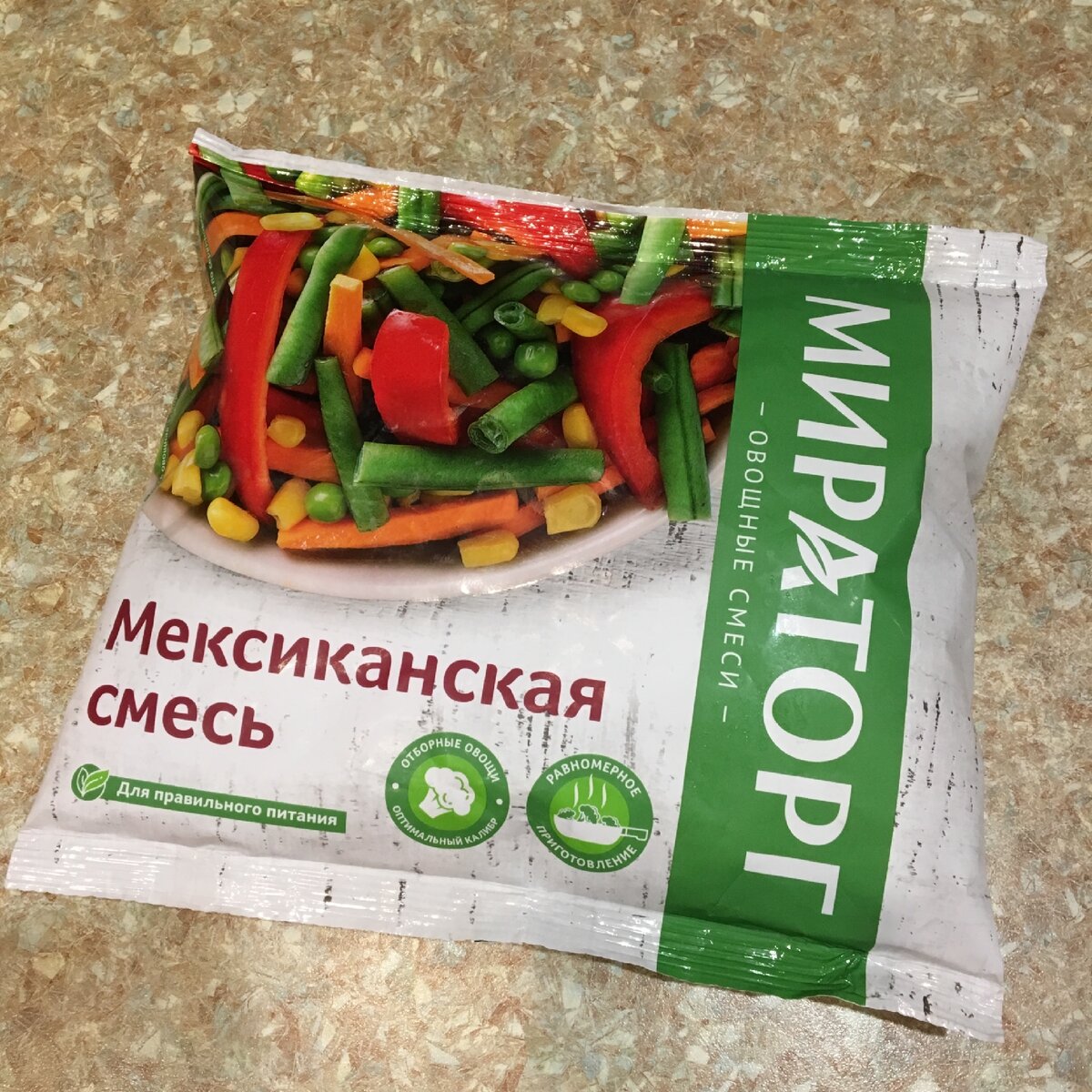 Упаковка смеси