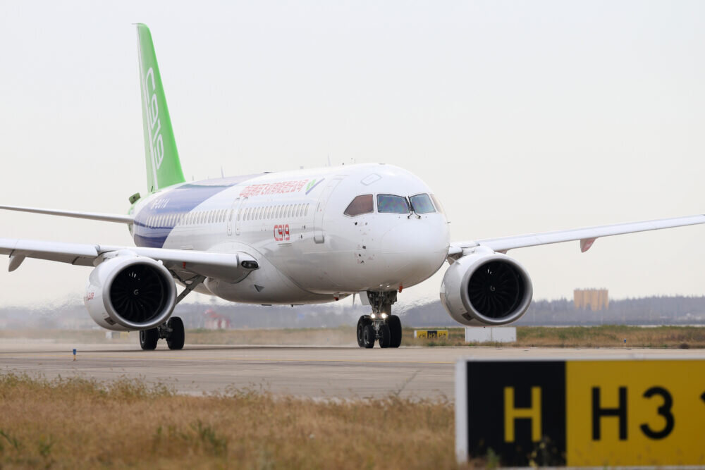 Ожидается, что C919 бросит вызов A320 и В737, хотя пока заказы получены только от китайских перевозчиков. Фото: Getty Images