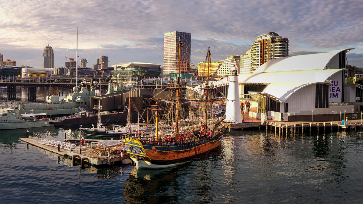 Музей носит гордое звание «Австралийский национальный морской музей».