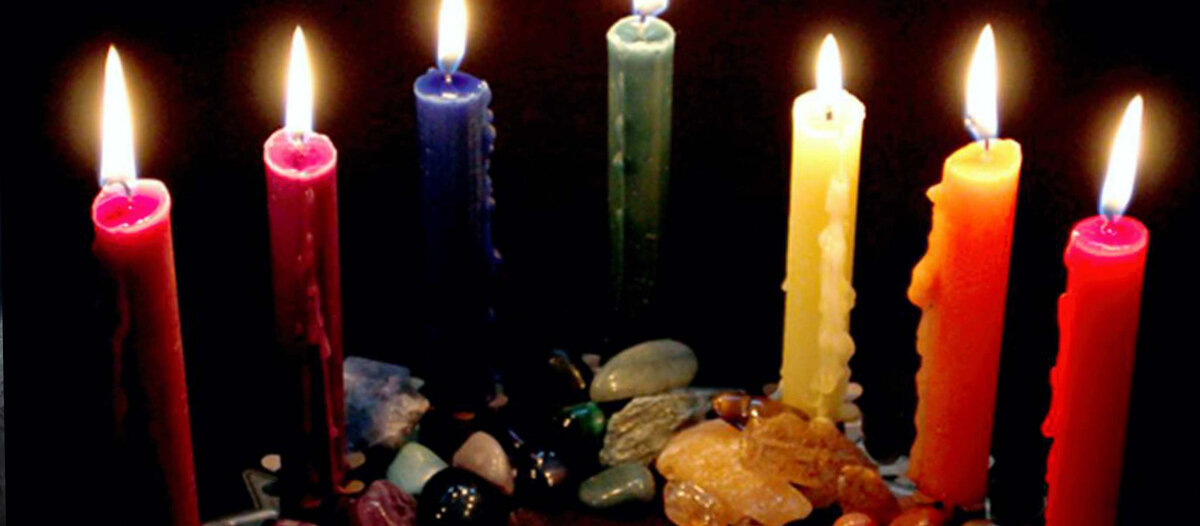 Магией цветных свечей