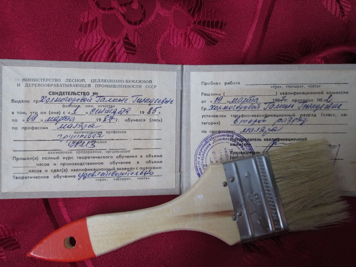 Храню это удостоверение как привет из школьной юности