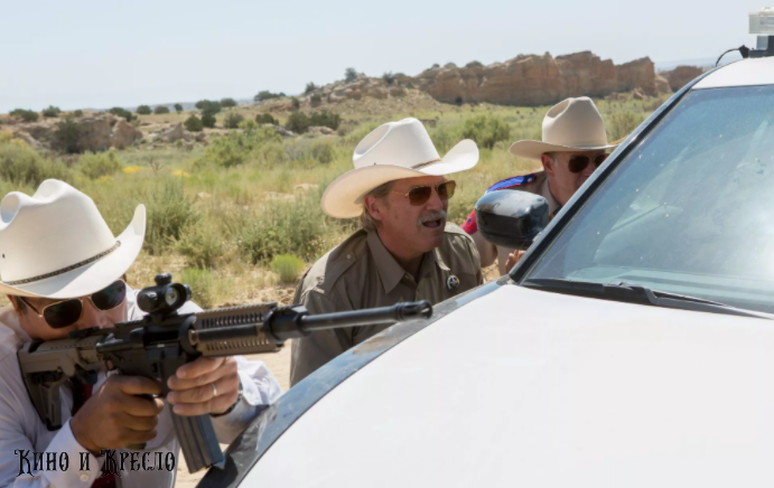 Кадр из вестерна "Любой ценой"