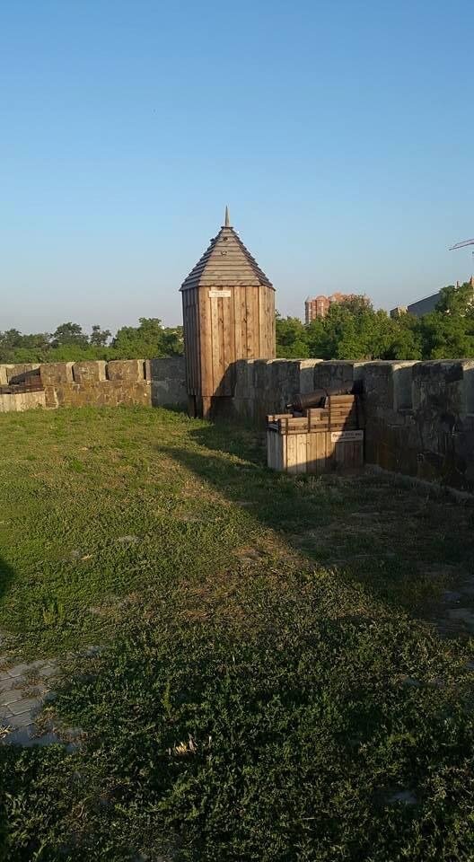 Город Азов. Крепостной вал