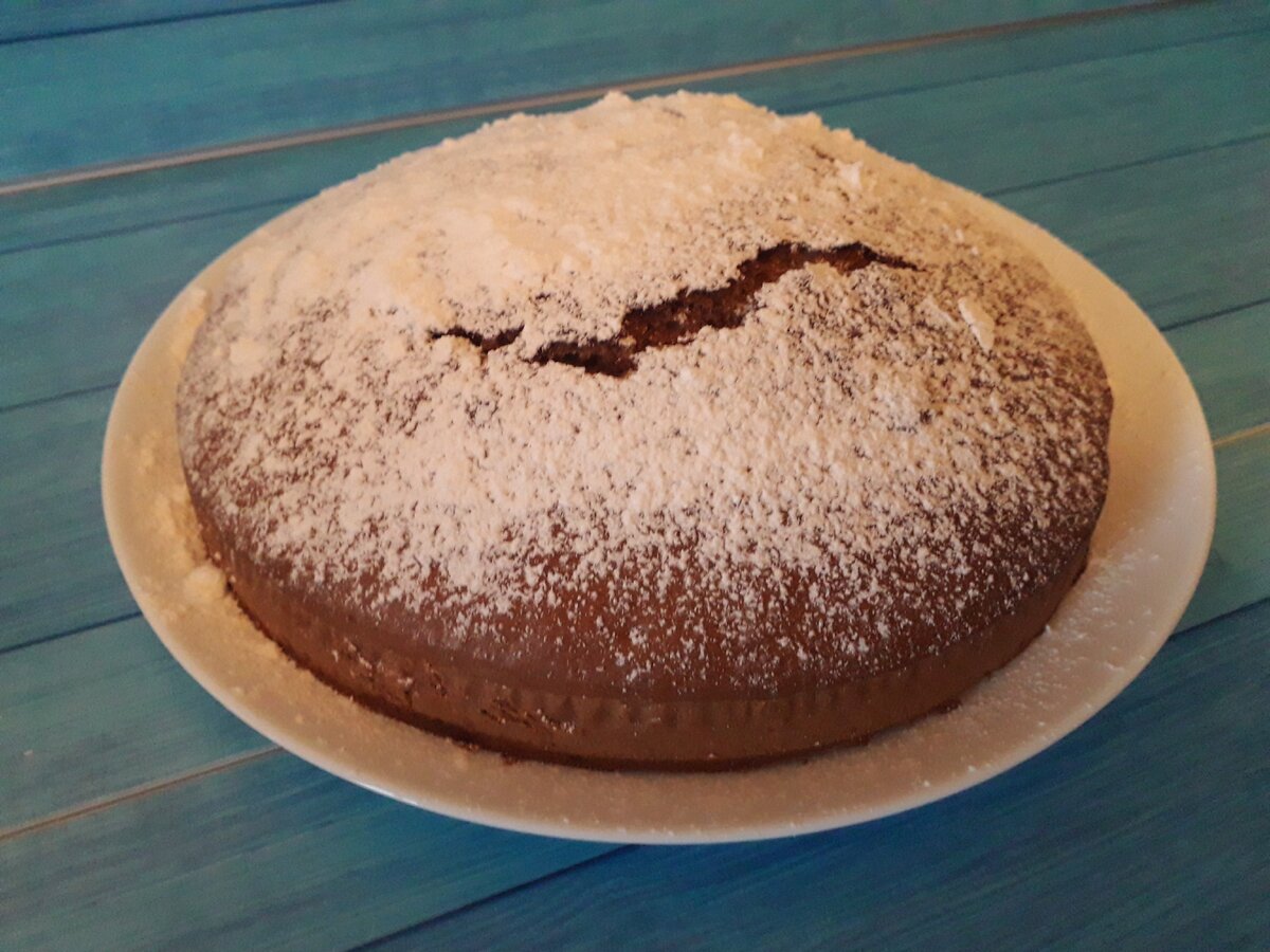 Постная шоколадная коврижка