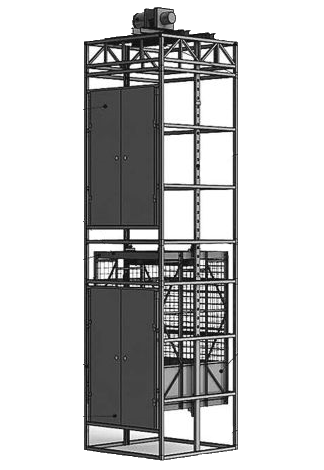 Шахтный подъёмник