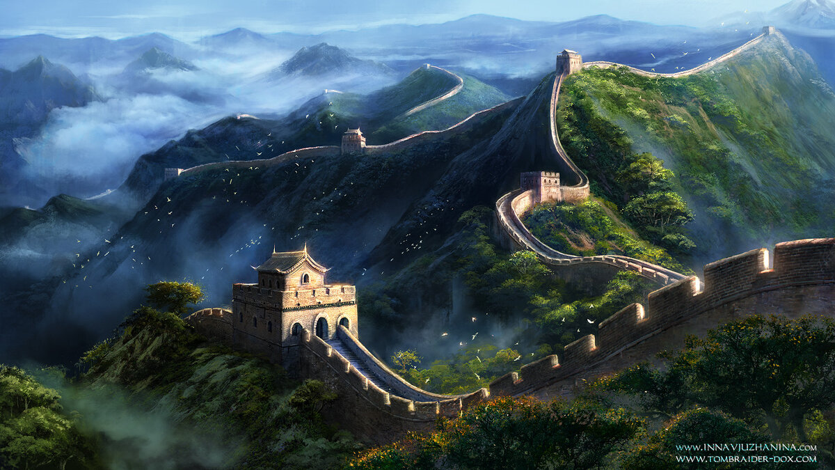 Великая китайская стена картина
