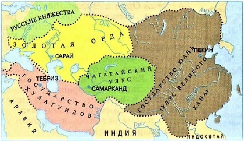 Распад Монгольской империи