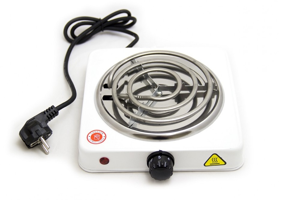 Обычная электрическая плитка - лучший выбор для розжига углей