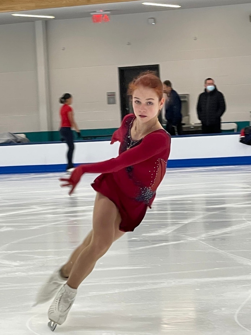 На тренировке