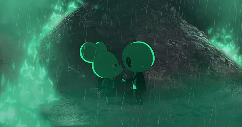 Кадр из мультфильма Psiconautas, los niños olvidados. Режиссеры: Педро Риверо, Альберто Васкес. Операторы: Хосе Доминго, Альберто Васкес. Художник: Альберто Васкес. Студии: Abrakan Estudio, Basque Films S.L., La Competencia Producciones, NYAV Post, Studio 4°C, Zircozine