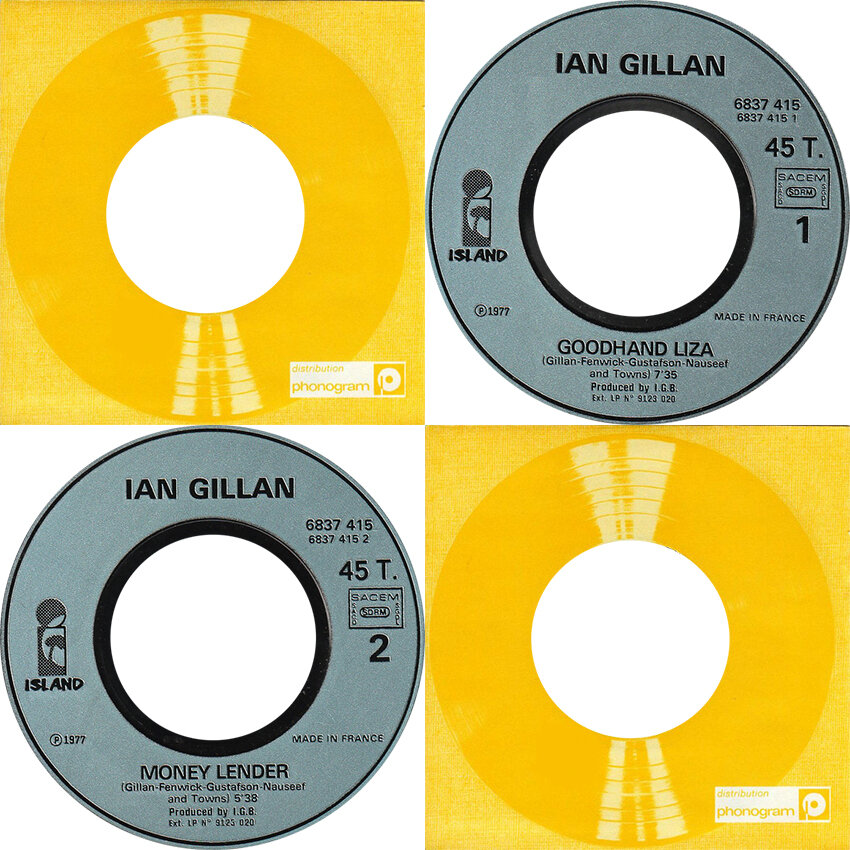 Ian gillan band. Ian Gillan Band Clear Air Tour. Ian Gillan Band Double Trouble.