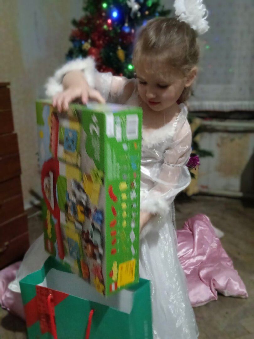 Конструктор, который нам подарили на Новый год.