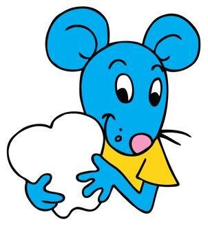 Маленькая мышка, изображенная на картине "Les Secrets de la Petite Souris des dents de lait".