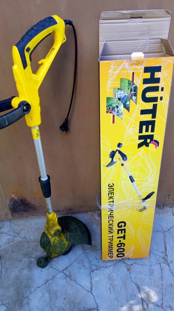 Вот так выглядит сейчас сгоревший триммер