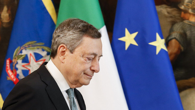     Премьер-министр Италии Марио Драги AFP Remo Casilli / POOL