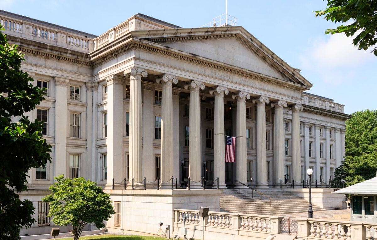    Министерство финансов США  ApinBen4289/Shutterstock/FOTODOM