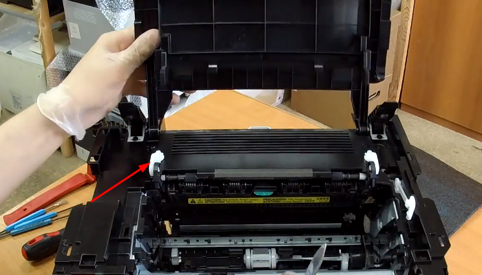 Фото 52. Снимаем заднюю стенку