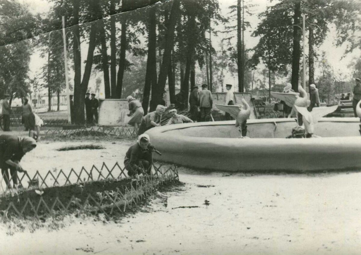 Загородный сад в Тюмени (Александровский сад)