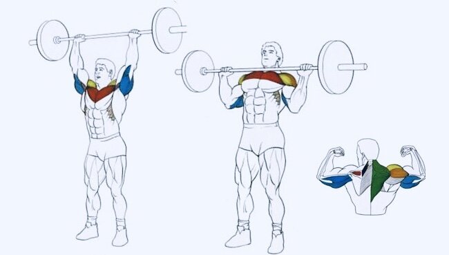 Армейский жим.