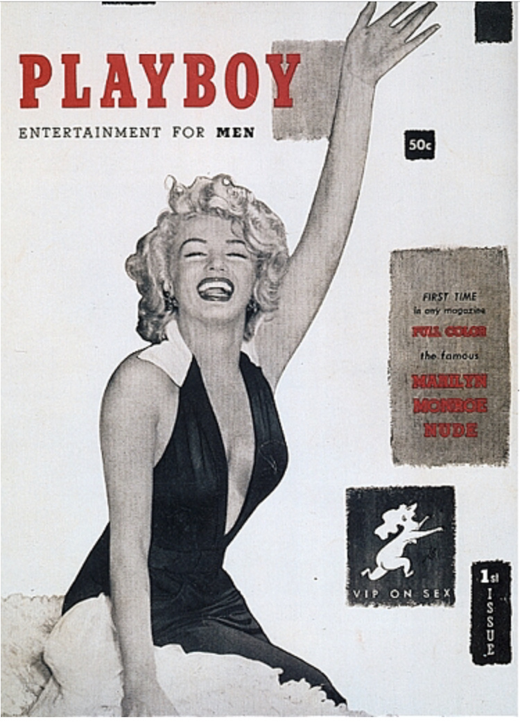 Первый выпуск журнала «PlayBoy» с Мэрилин Монро