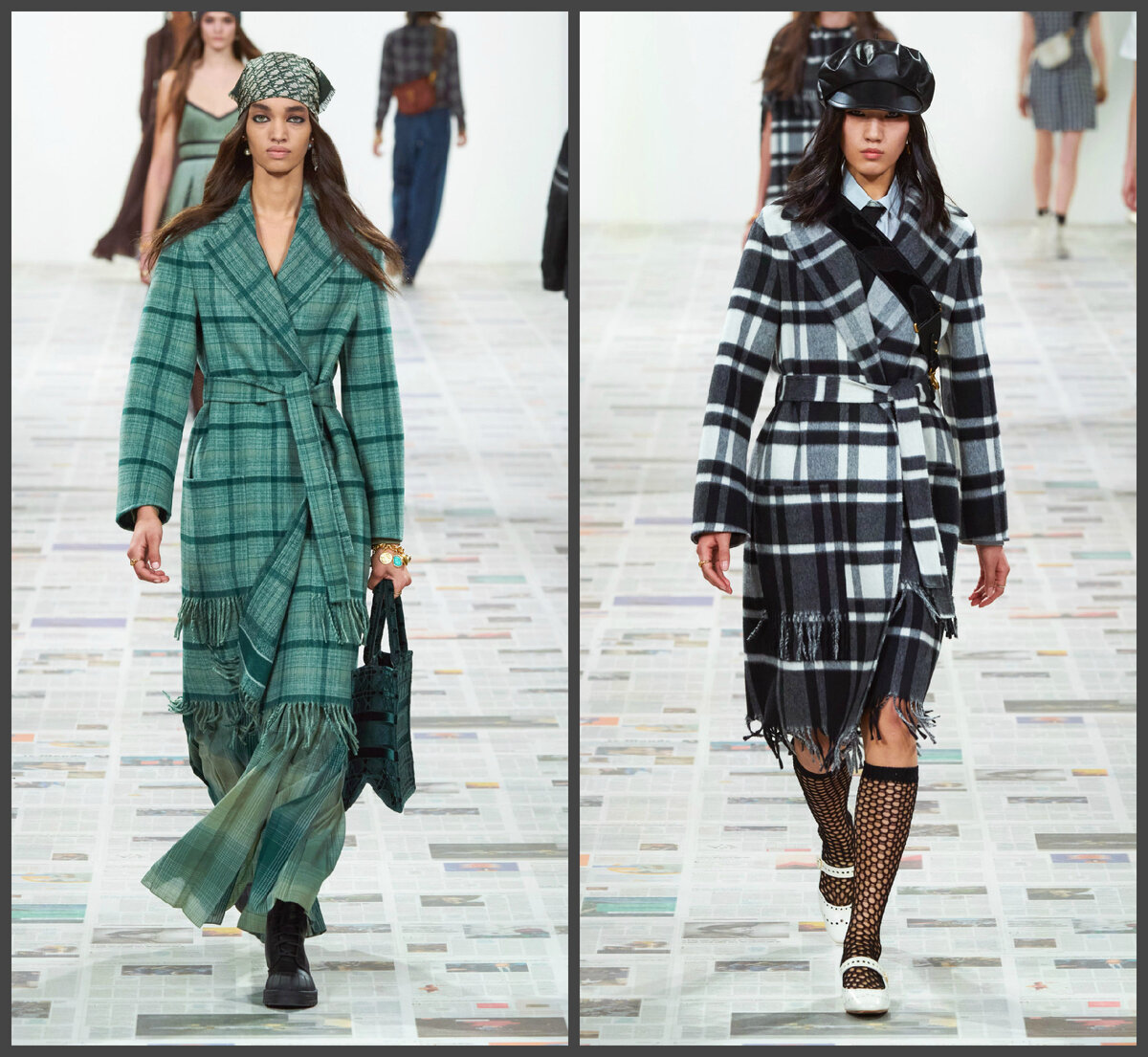 Christian Dior осень-зима 2020/2021 (листайте галерею)