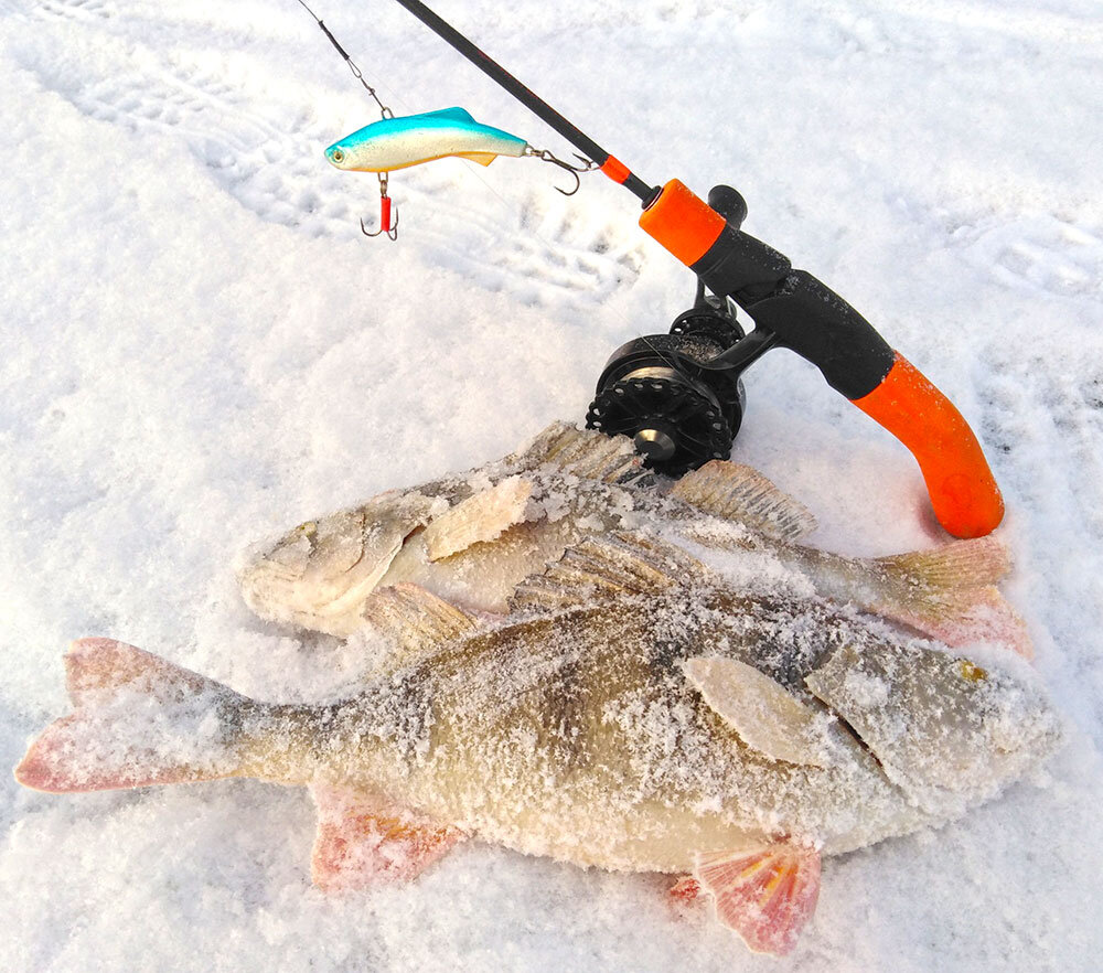 Удочка MF ICE L VIB и виб AM Fishing