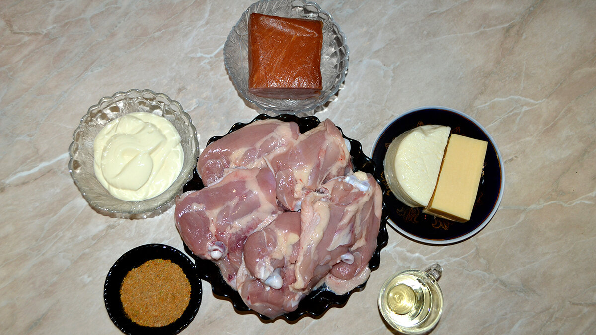 Рецепт приготовления рулетиков из курицы