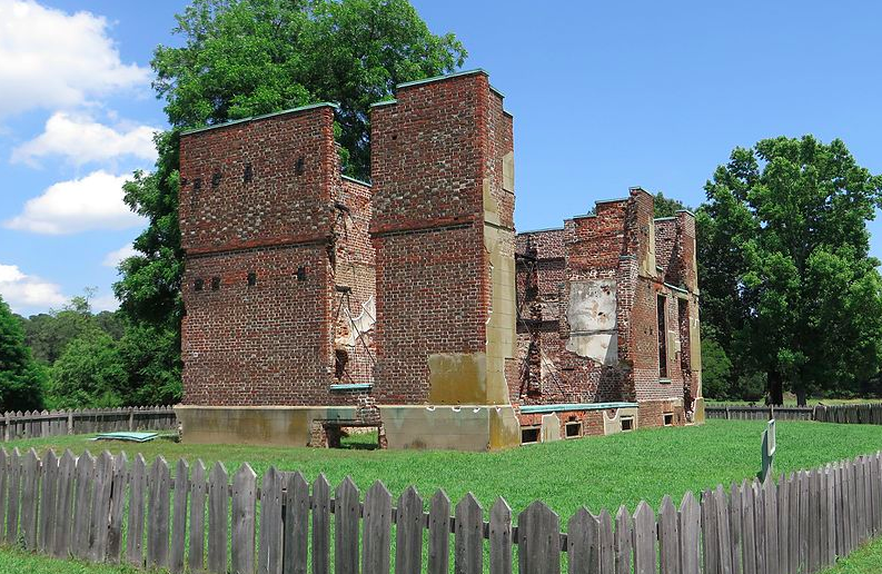 Современное состояние останков джеймстаунского форта (поселение просуществовало с 1607 по 1699 год)
