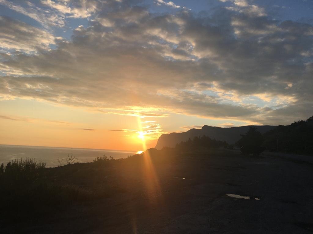 Крымский закат прекрасен 