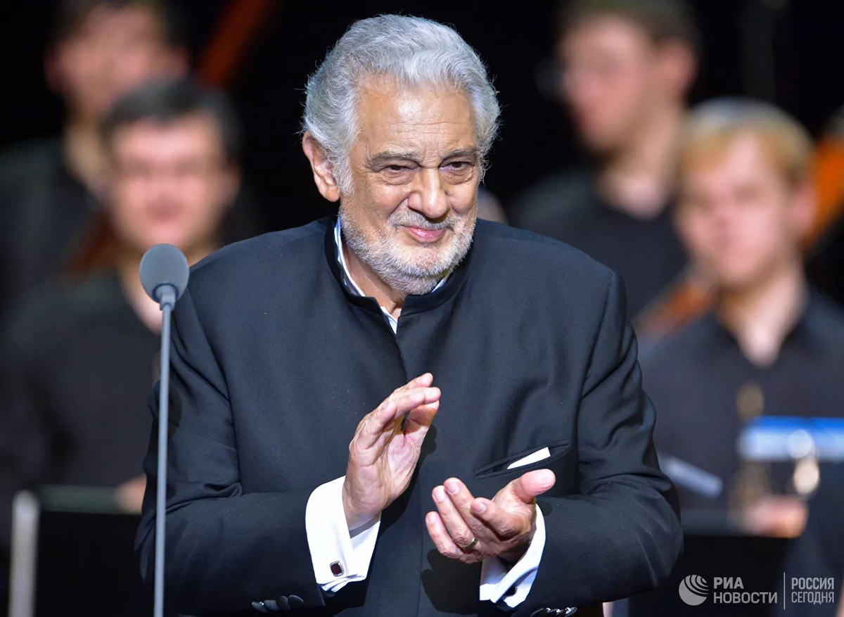 Пласидо Доминго. Фото: РИА Новости / Евгений Биятов, https://ria.ru/20190626/1555950774.html
