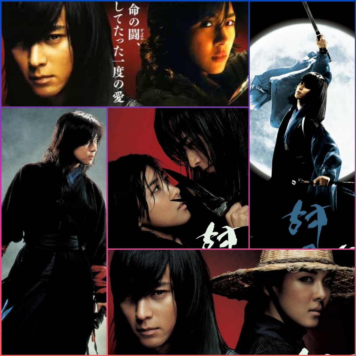 коллаж постеров к фильму Дуэлянт