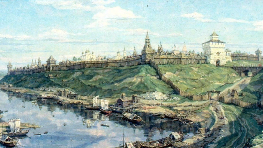 Ярославль в 17 веке картинки