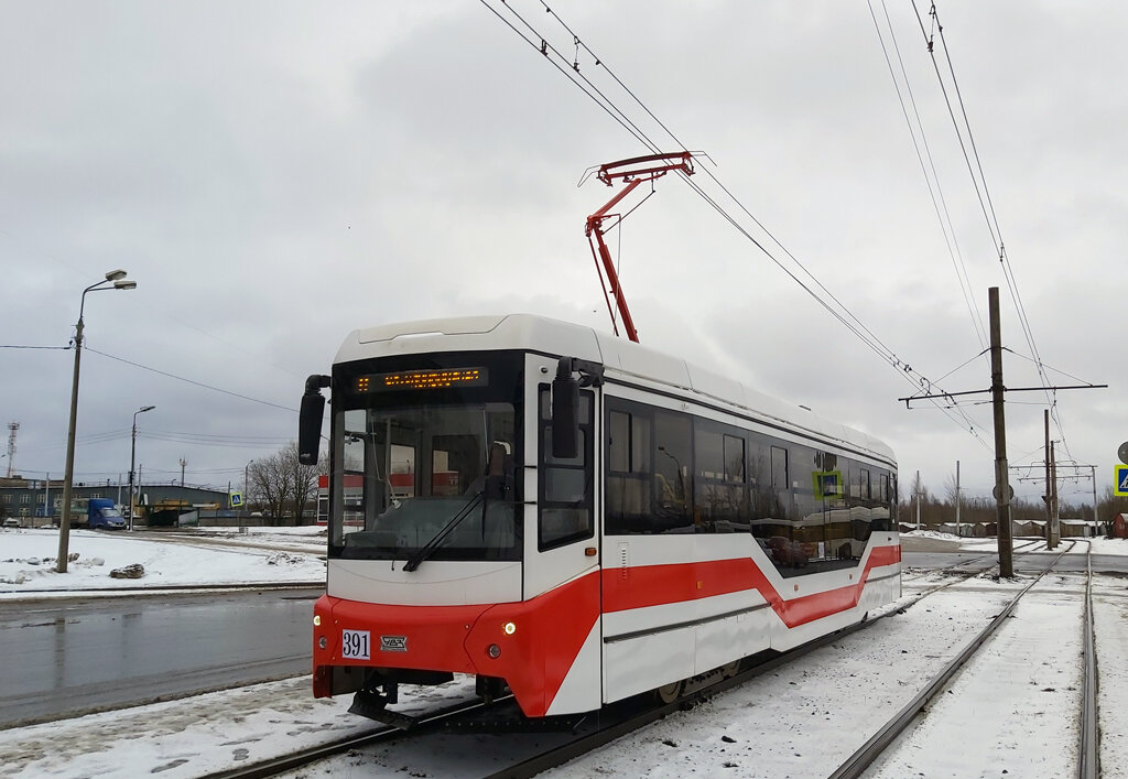 Трамвай 71-407-01 на Испытаниях в Череповце. 2020 год. Автор фото: Вано (transphoto.org)