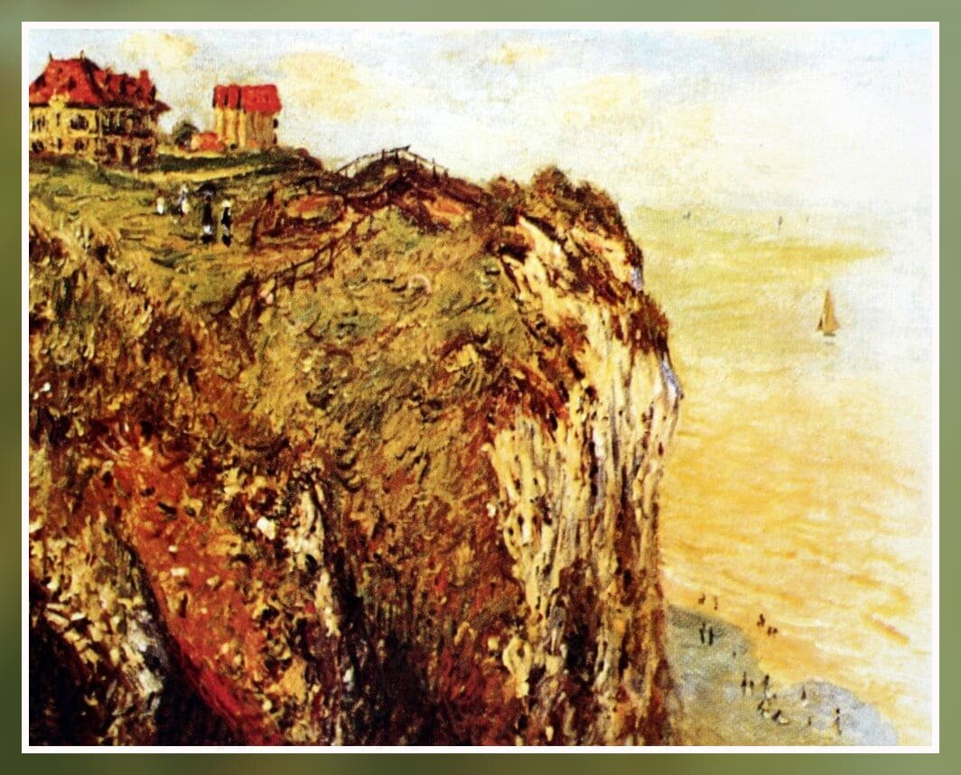 "Скалы близ Дьеппа". 1882