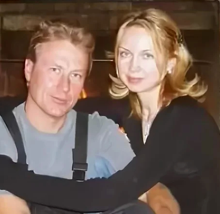 Олег Штефанко со своей первой женой Ларисой