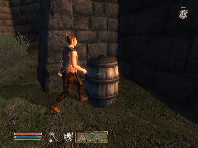 Энилрот кладет приказ в бочку