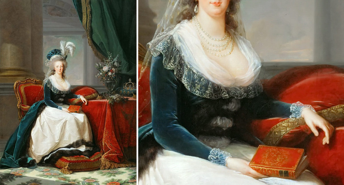 Мария Антуанетта, Элизабет Виже0Лебрен, 1788. (сс) Wikimedia Сommons