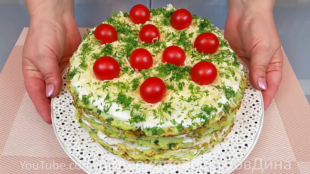 Украсить кабачковый торт