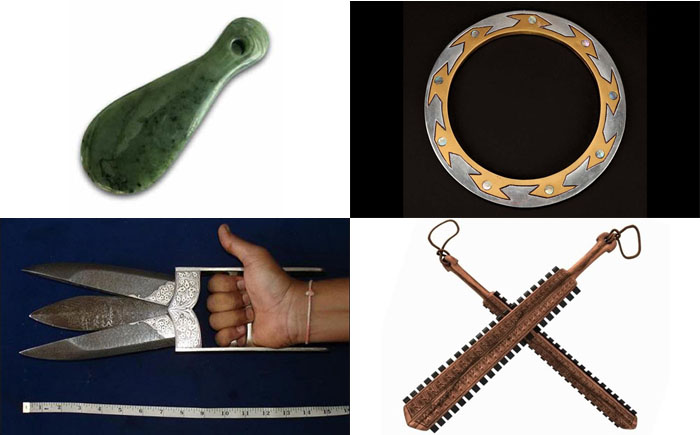 10 самых необычных видов древнего оружия