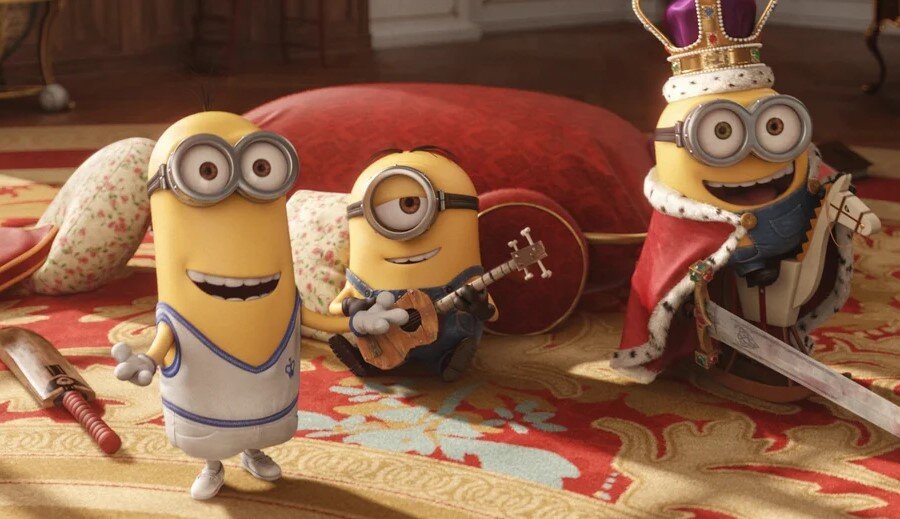 Кадр из анимационного фильма "Миньоны". Изображение взято из свободных источников