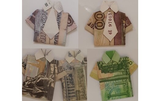 Рубашки из денег