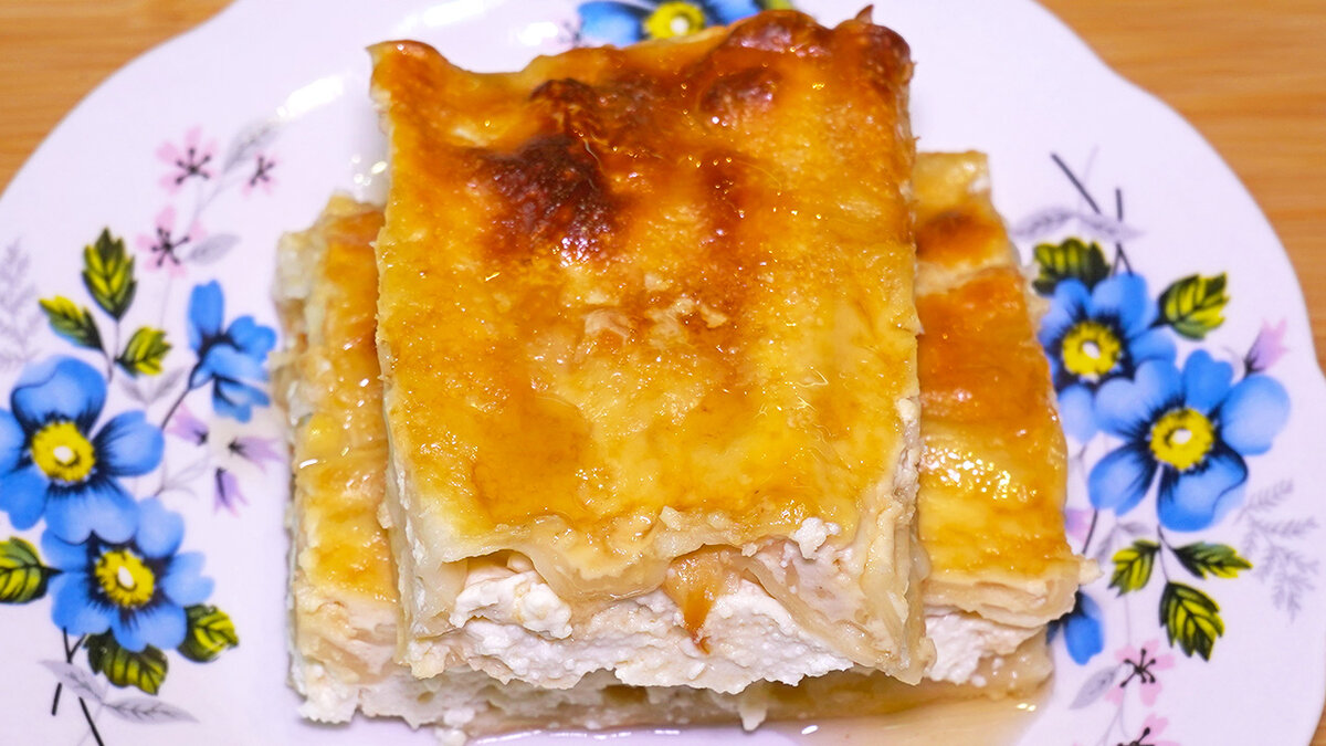 Вкусная запеканка из лаваша