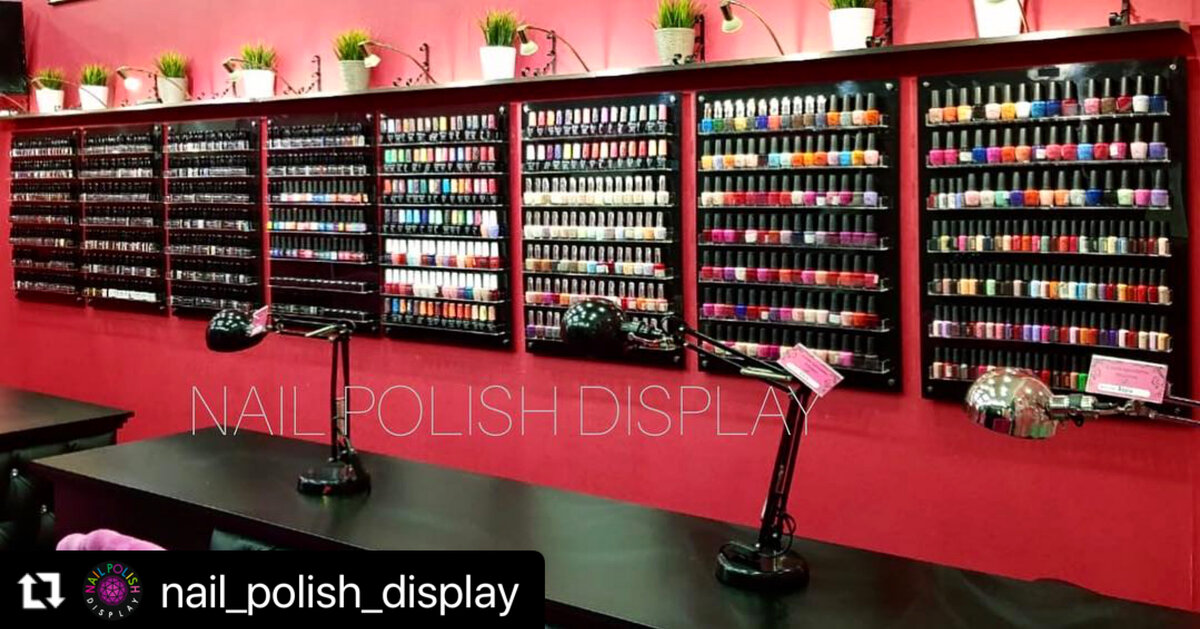 Удобно! Практично! Красиво! NAIL POLISH DISPLAY®️