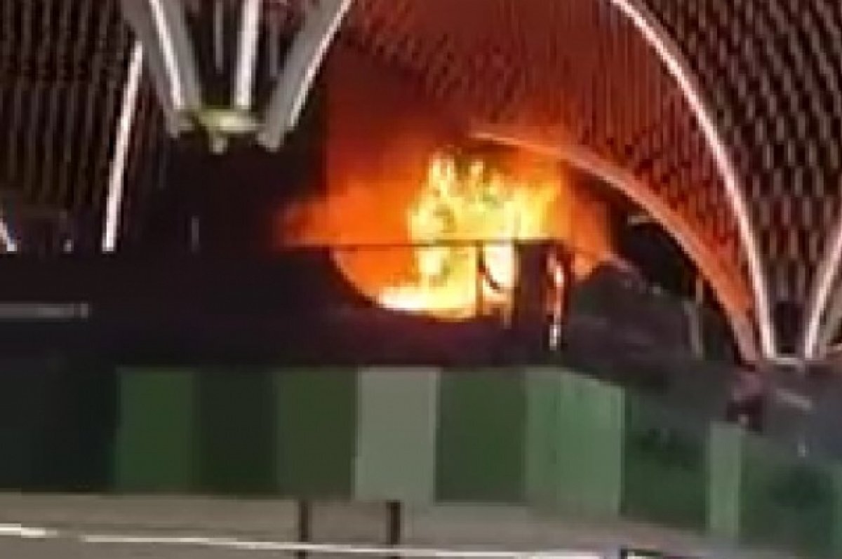    В Багдаде произошел пожар в здании международного аэропорта