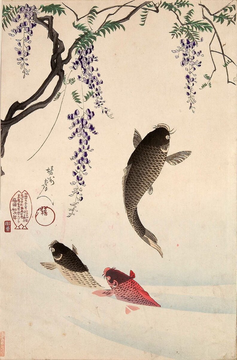 Японская гравюра 