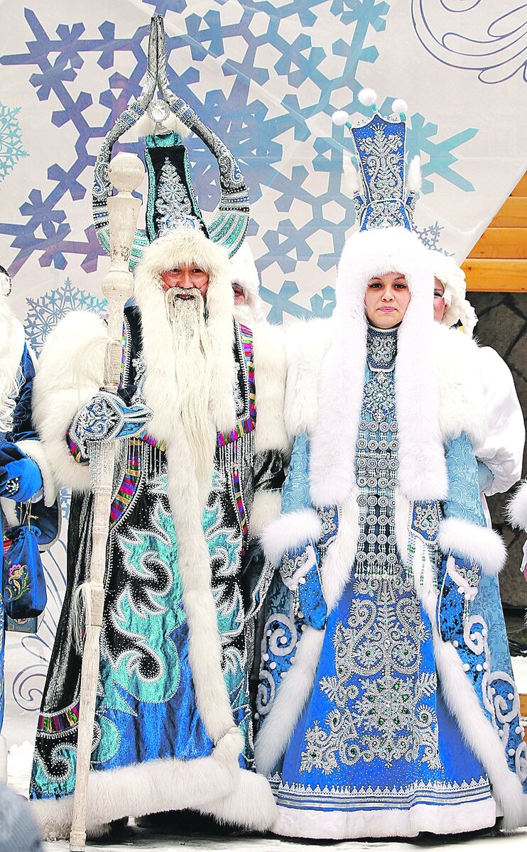 Чысхаан - не простой старик.  Получеловек - полубык! Фото: Евгений БИЯТОВ/РИА Новости