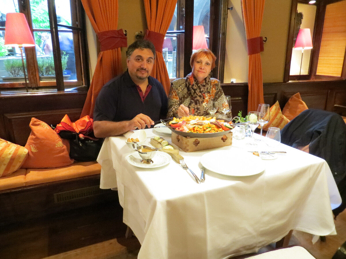 Ресторан Святого Петра Стифтскеллера в Зальбурге, Австрия. Фото: Игорь Мартынов.